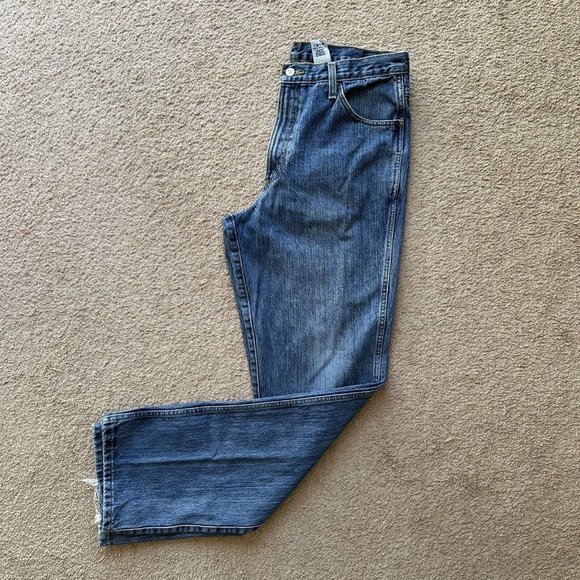 Cinch Other - Cinch Jeans Mens 35x36 Straight Leg High Rise Blue Medium Wash Denim Pockets